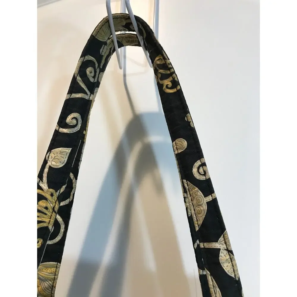 Vera Bradley Retired Yellow Bird Pattern Morgan Shoulder Bag Tote